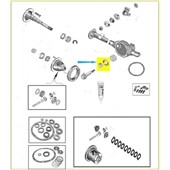 Vnitřní ložisko pastorku,zadní Dana 35 5252507 Jeep Cherokee,Grand Cherokee,Wrangler,Liberty